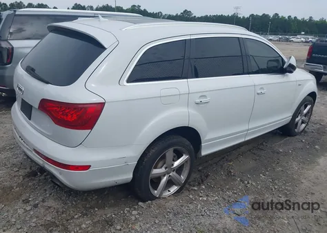2012 Audi Q7 3.0T S Line Prestige from USA, damaged, VIN WA1DGAFE4CD004758
